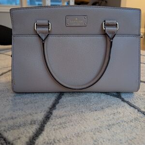 Kate Spade Grove Street Small Caley Almondine Satchel Handbag in Taupe